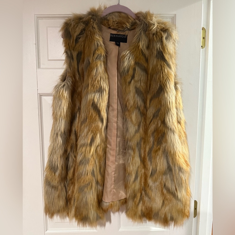 Bernardo Faux Fur Vest
